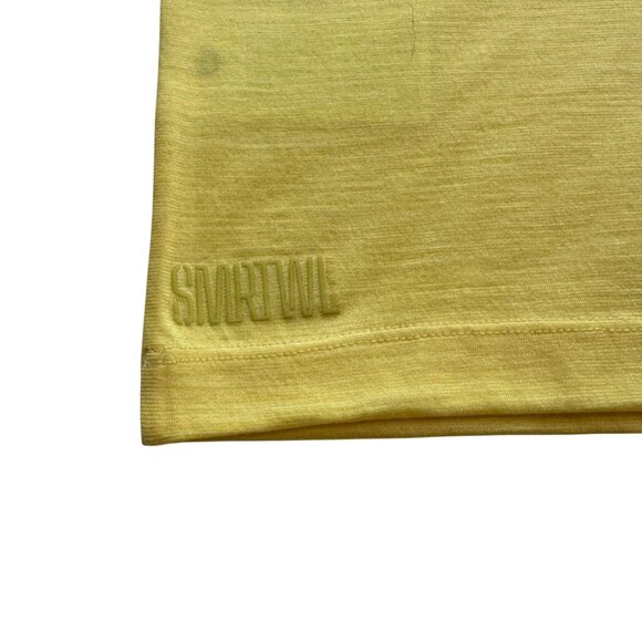 Smartwool Womens Yellow Sleeveless Tee XL Merino Wool & Polyester - Picture 7 of 11
